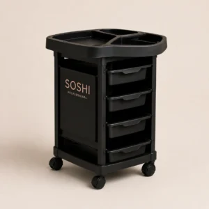 SOSHI Carrello Professionale da Salone Struttura professionale in ABS